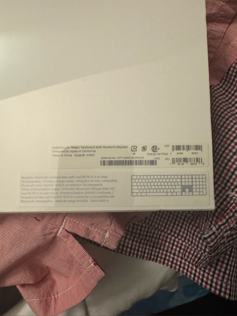Apple Magic Keyboard with Numeric Keypad - silver - Picture 2 of 5
